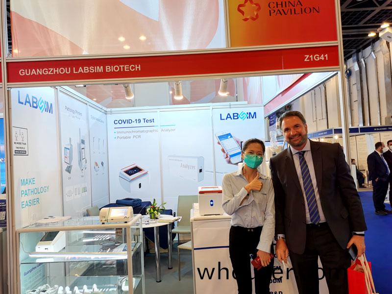 【展會(hui)迴顧(gu)】藍勃生物(wu)精(jing)綵(cai)亮相2022 MEDLAB Middle East